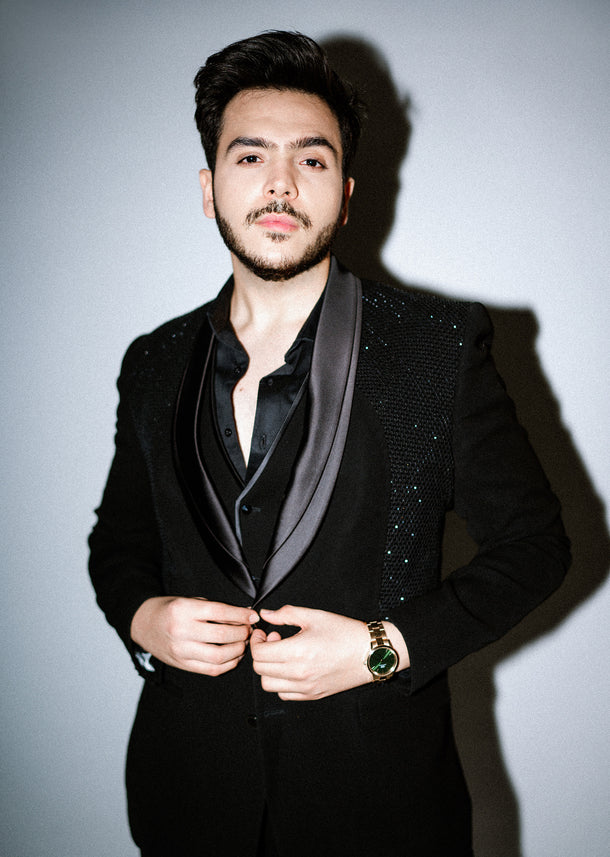 Elegant Black Tuxedo For Men