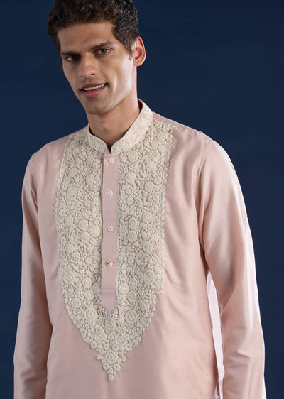baby-pink-kashmiri-work-banarsi-silk-mens-kurta-and-pant-set-sg325864-2