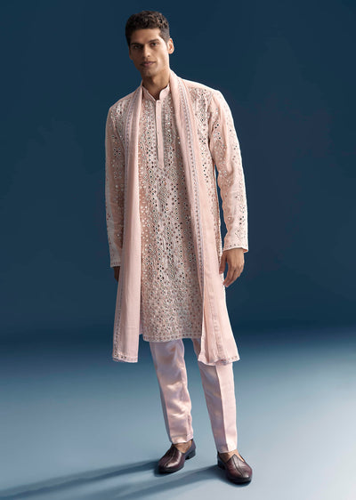 baby-pink-kurta-set-for-men-with-mirror-and-thread-work-sg321588-1