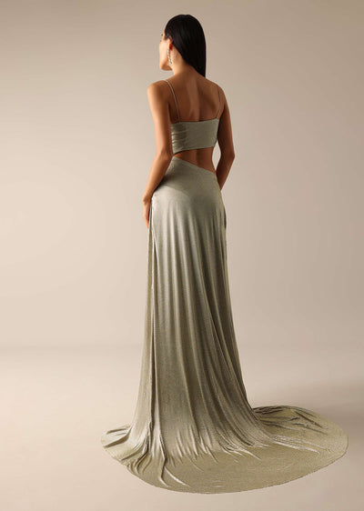 beige-gown-with-waist-cutout-gathered-bustier-sg182950 1