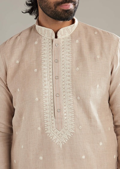 beige-linen-kurta-set-for-men-with-resham-hand-work-sg356017-1 151fcd58-98d5-48e8-8060-b806bc669030
