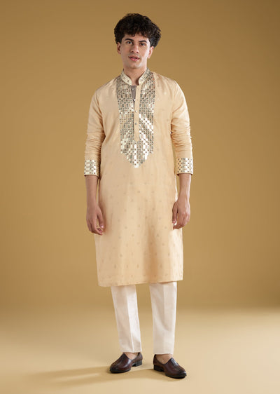 beige-mens-kurta-set-with-beads-metal-leather-and-zari-work-sg323831-1 5410ca3f-02c2-4e9e-a4d0-e8a1a6594185
