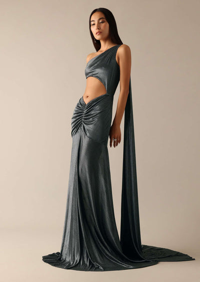 black-one-shoulder-fishcut-gown-with-attached-drape-sg182941 1