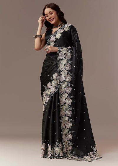 black-satin-saree-with-resham-thread-floral-embroidery-sg346407-1 cea691c0-90b9-42bd-b2e9-654bb35a4285