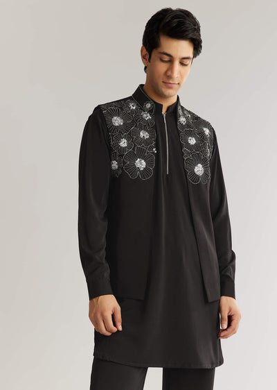 black-suiting-cutdana-sequins-floral-kurta-jacket-set-sg323448-1