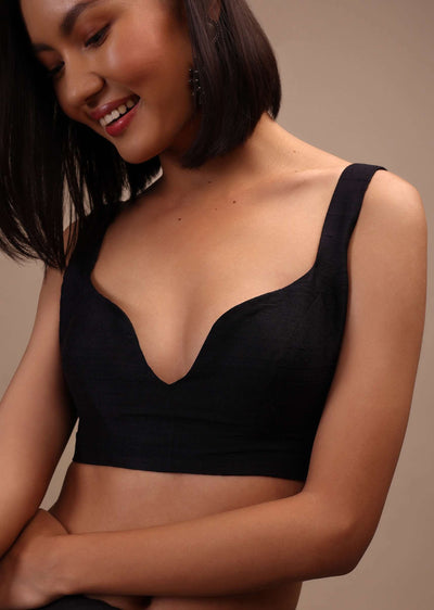 black sleeveless blouse-m001blg09y-sg91508 2