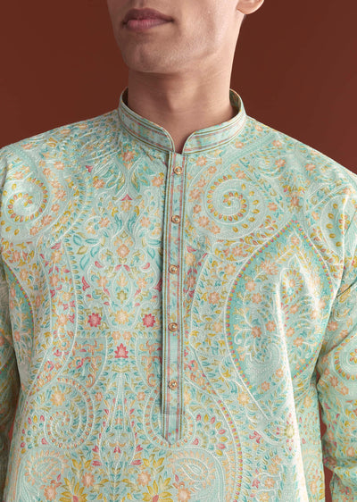 blue-silk-kurta-set-for-men-with-ethnic-thread-work-sg354519-2