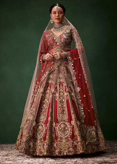 bridal-lehenga-heavy-work-set-with-two-dupattas-sg368917-1