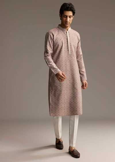 brown-jacquard-kurta-set-for-men-sg322420-1