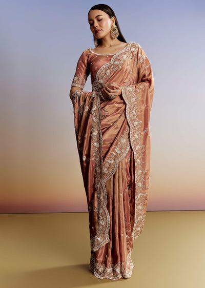 brown-rust-crush-tissue-saree-with-gota-and-beads-embroidery-sg319801-1