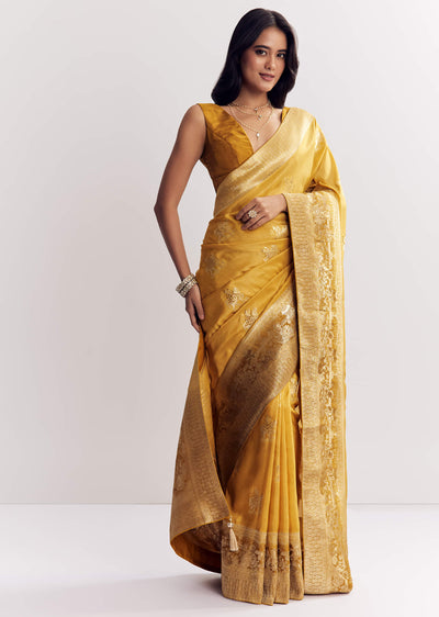 georgette-saree-with-all-over-butti-woven-design-sg311855-2