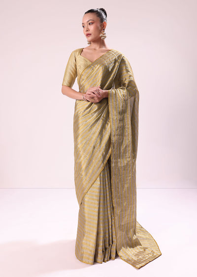 gold chanderi tissue saree with pipe finish stitched-sg233013 11 daa4ed57-707a-4d67-b3d7-4f2229532601