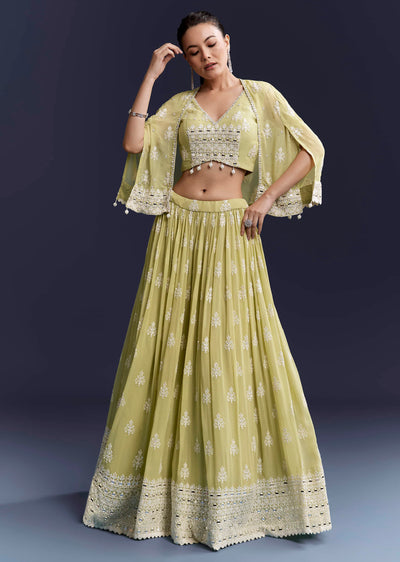 green-georgette-bridesmaid-lehenga-with-sequins-and-thread-work-sg338265-1