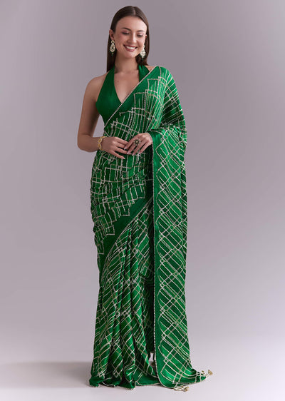 green-satin-saree-with-criss-cross-stripes-and-zari-border-sg351906-1