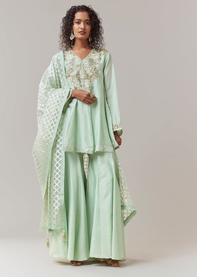 green-silk-embroidered-kurta-sharara-set-sg371142-1 16306dce-05ae-4189-9521-8e465a54d9ec