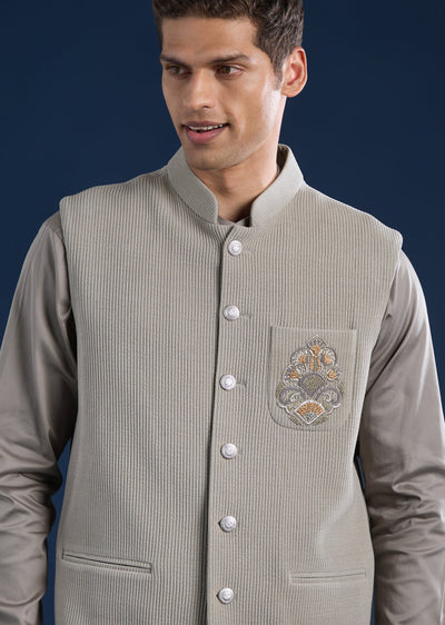 grey-corduroy-kurta-jacket-set-sg333092-1 c8d33a09-2190-49cc-9757-49638f7249db