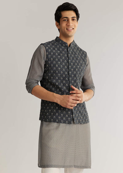 grey-silk-cutdana-sequins-kurta-jacket-set-sg323544-1