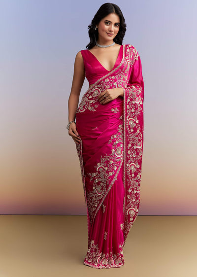 hot-pink-satin-saree-with-heavy-hand-work-sg338668-1