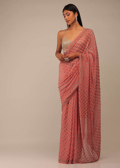 lantana orange saree-k032atgskdy-sg99304 2