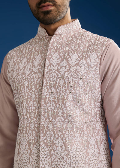 lilac-cotton-silk-jacket-kurta-set-with-mirror-and-dori-embroidery-sg309305-5