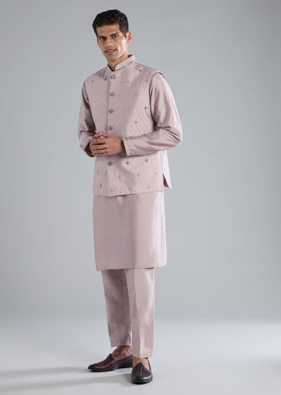 lilac-kurta-jacket-set-with-cut-dana-detailing-sg366231-1 59365454-f07a-4f3f-ba31-bd0fe7dd5c20