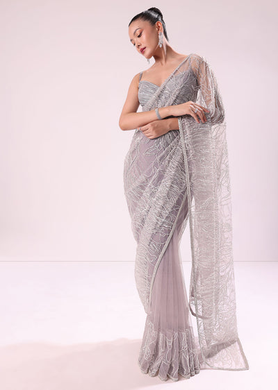 lilac fancy sequence net saree with ruched-sg234033 6 6319a66a-8632-4e5b-8a52-a1140e1c854c
