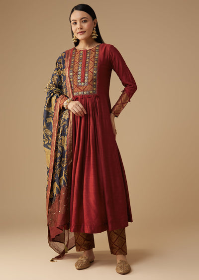 maroon-brocade-detail-anarkali-set-sg346889-1 eec1c5fd-9afd-4be3-85be-1d2fd5adee17
