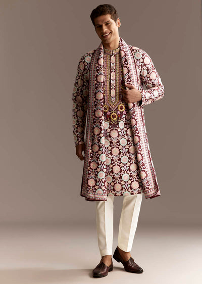 maroon-dupatta-kurta-set-sg335628-1