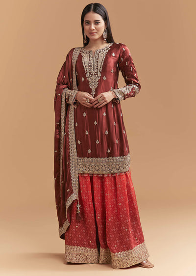 maroon-satin-palazzo-suit-with-heavy-zari-work-sg338439-1