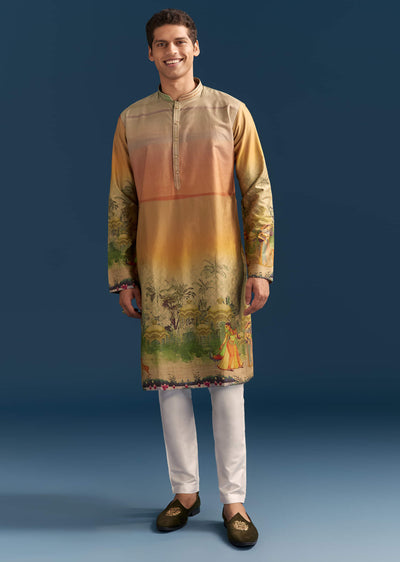 multicolour-silk-kurta-set-for-men-with-pichwai-print-sg330182-1