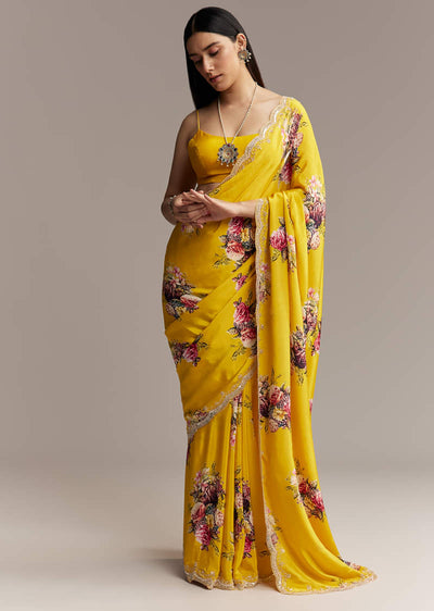 mustard-floral-crepe-saree-with-embroidered-scallop-border-sg328005-1