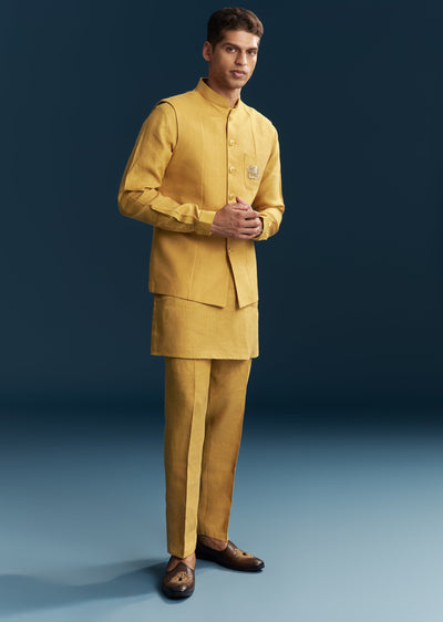 mustard-yellow-silk-kurta-jacket-set-with-thread-detail-work-sg371491-1 65aeac9e-dce7-4146-a207-4439e5f055bd