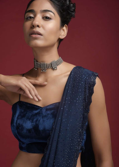 navy-blue-blouse-in-velvet-with-spaghetti-straps-on-the-shoulders-online -kalki-fashion-m001ps25y-sg38926 4 1