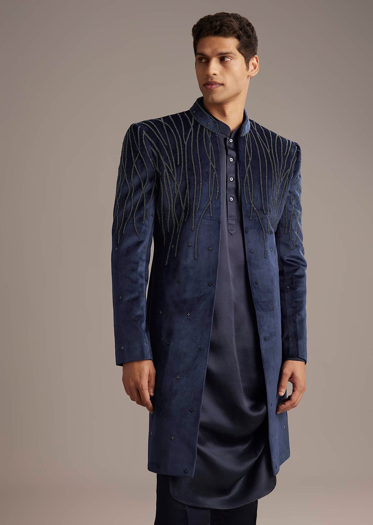 navy-blue-velvet-indo-western-set-for-men-with-beads-work-sg343972-4