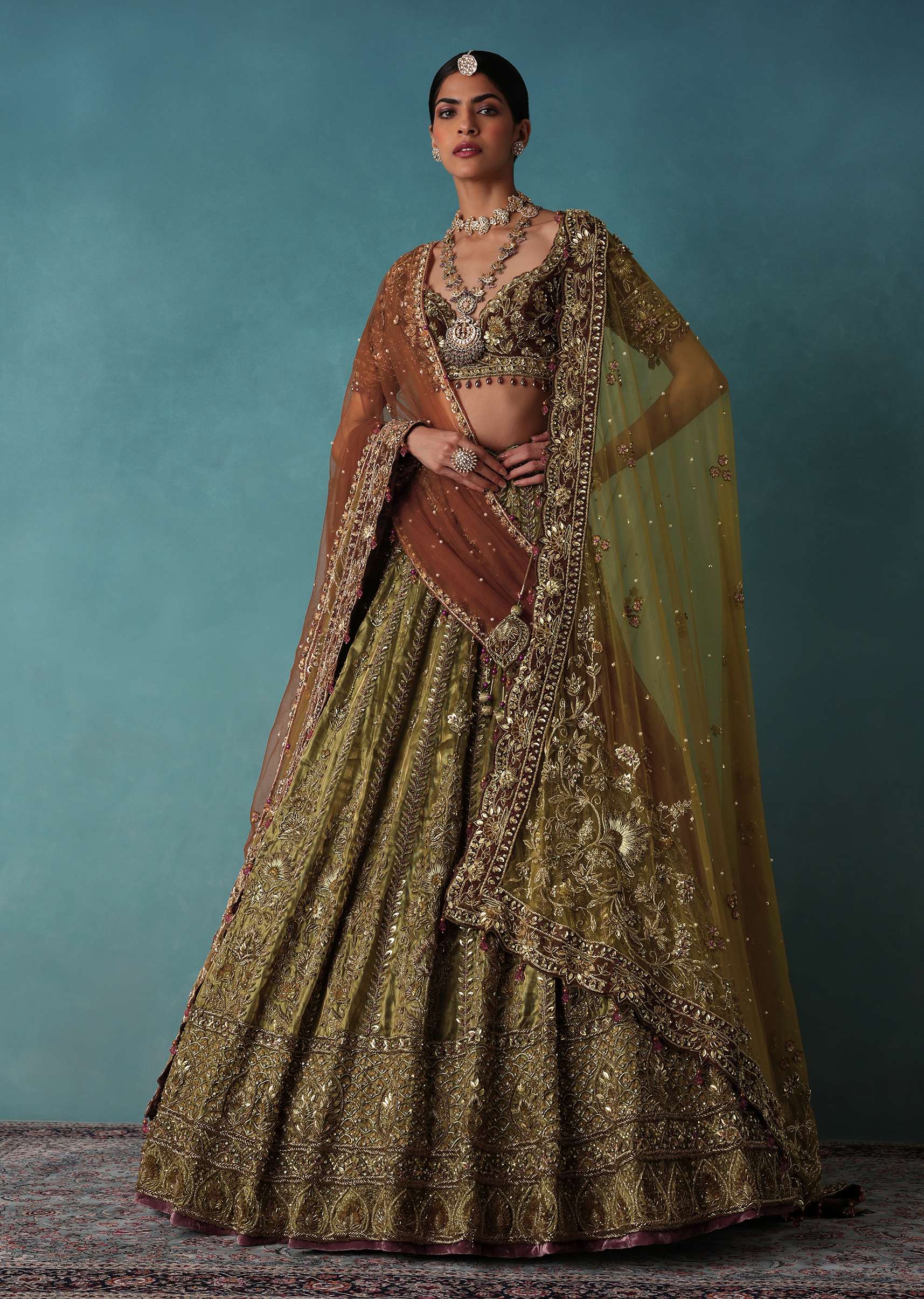 Golden Bridal Lehenga With Price Golden Bridal Lehenga With Price
