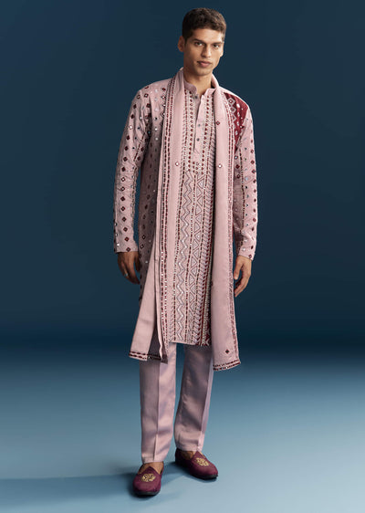 onion-pink-silk-kurta-set-for-men-with-mirror-and-thread-work-sg321540-1