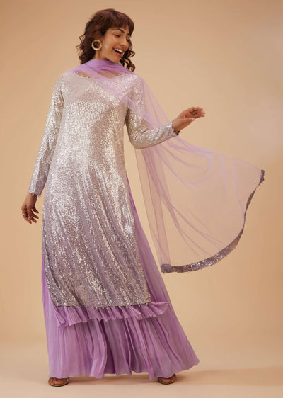 pastel lilac purple palazzo suit set-sg114719 2