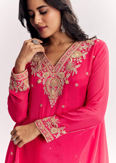 pink-chinon-anarkali-dupatta-suit-with-sequins-cutdana-and-moti-work-sg326404-3