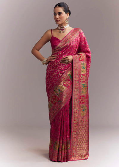 pink-dola-silk-woven-saree-with-delicate-hand-embroidery-sg350697-1