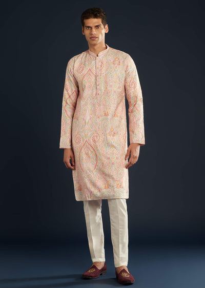 pink-mens-kurta-set-with-resham-thread-embroidery-sg354534-1 81b21101-8ded-4dd0-843d-022e00072203