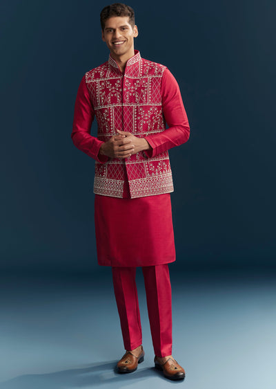 pink-silk-kurta-jacket-set-with-thread-detail-work-sg367700-1 4528ca5b-7b0e-487c-aadd-8250bec52599