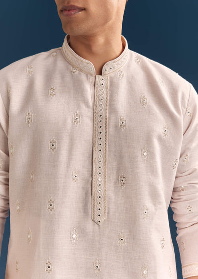 pink-silk-kurta-set-for-men-with-mirror-embroidery-sg329958-1
