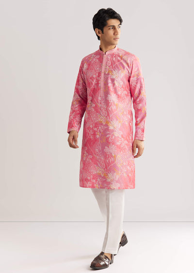 pink-silk-kurta-set-with-mandarin-collar-sg317984-2 1