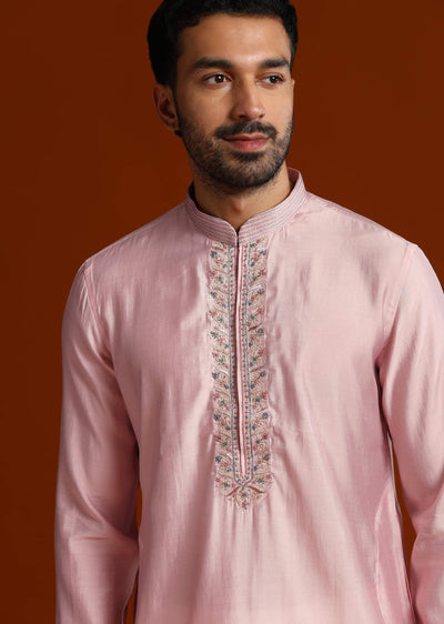 pink-viscose-kurta-set-for-men-with-heavy-hand-embroidery-sg328823-1