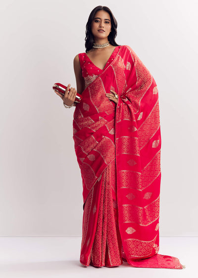 red-dola-silk-saree-with-gota-patti-woven-motifs-sg312381-2