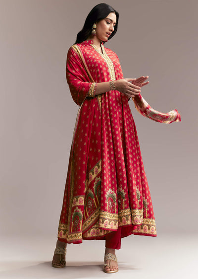 red-printed-crepe-anarkali-set-sg339495-1