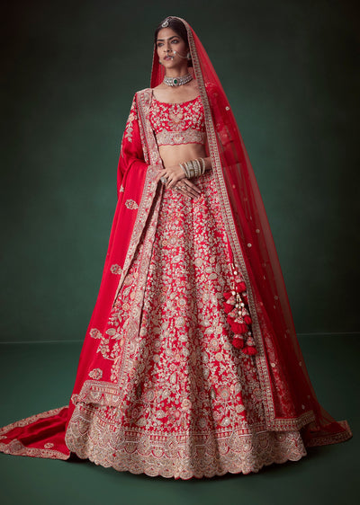 red-sequin-and-resham-embellished-bridal-lehenga-set-in-silk-sg344045-1 2e9d2ef7-eaa9-4469-af4f-5d148a1fce5d