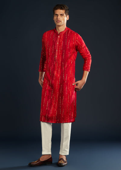 red-silk-kurta-set-with-resham-work-sg366519-1 0a49323e-948e-48c8-9f16-794c761cc1e4