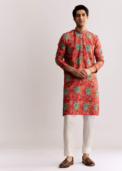 red-silk-kurta-set-with-sequins-embroidery-sg302405-2