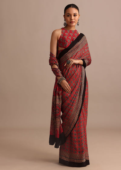 red satin ajrakh handblock-sg255131 1 6324079e-8dd3-4f2a-be2e-92ea6598f720